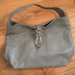 Dooney & Burke Grey Shoulder Bag